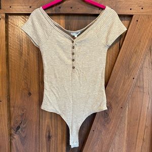 Ribbed bodysuit